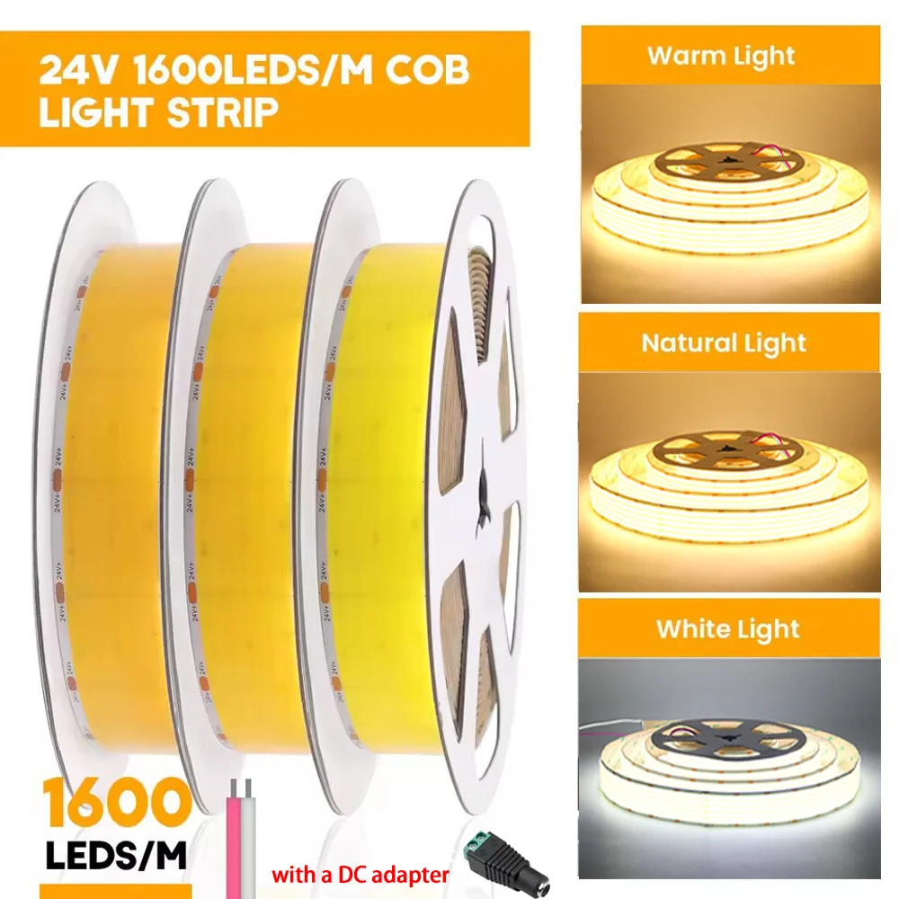 24V Cob Led Strip L…