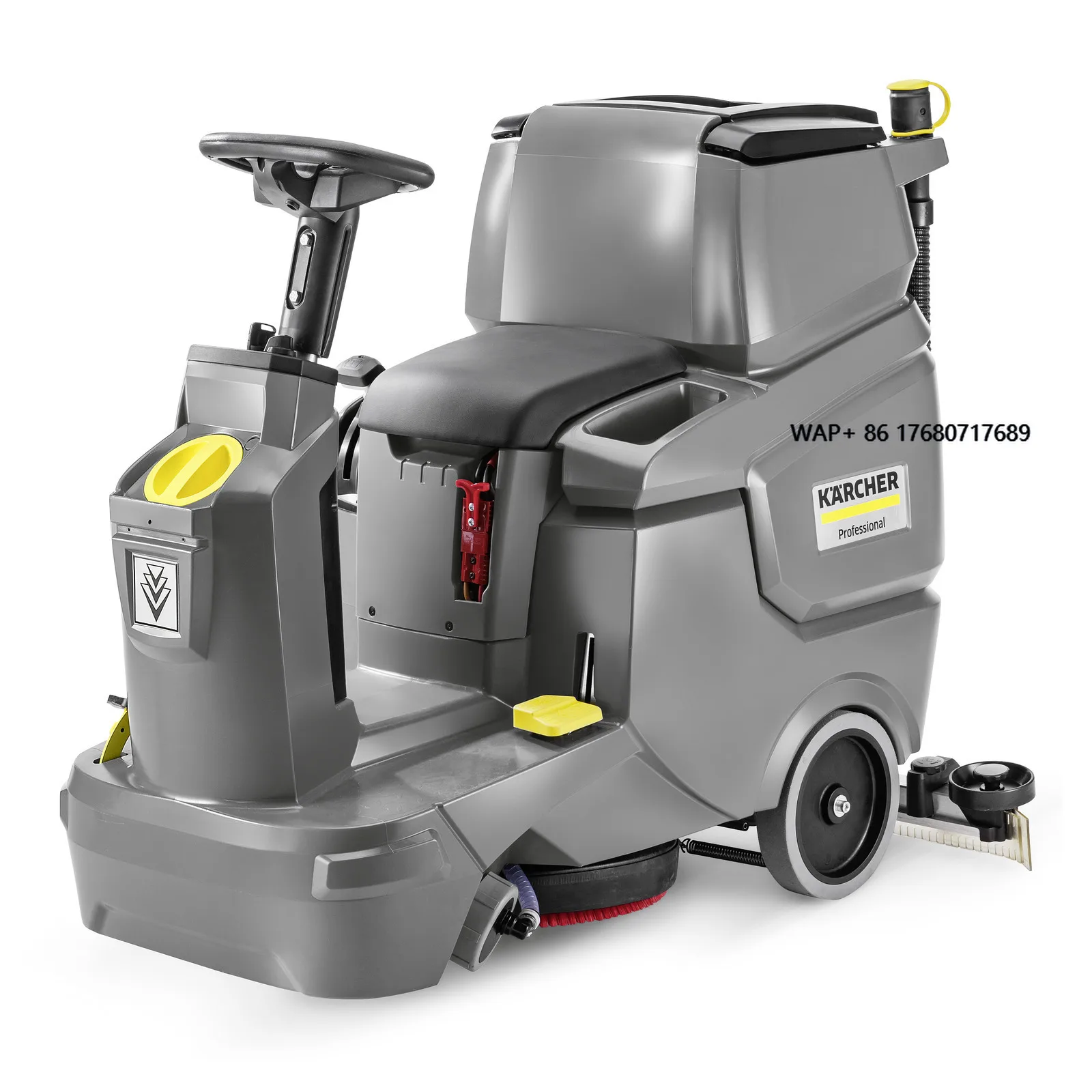 

Karchers Ride-on Floor Scrubber Drier BD 50/70 R Classic Bp Automatic Electric Cleaning Floor Machines for Warehouse/ Hotel