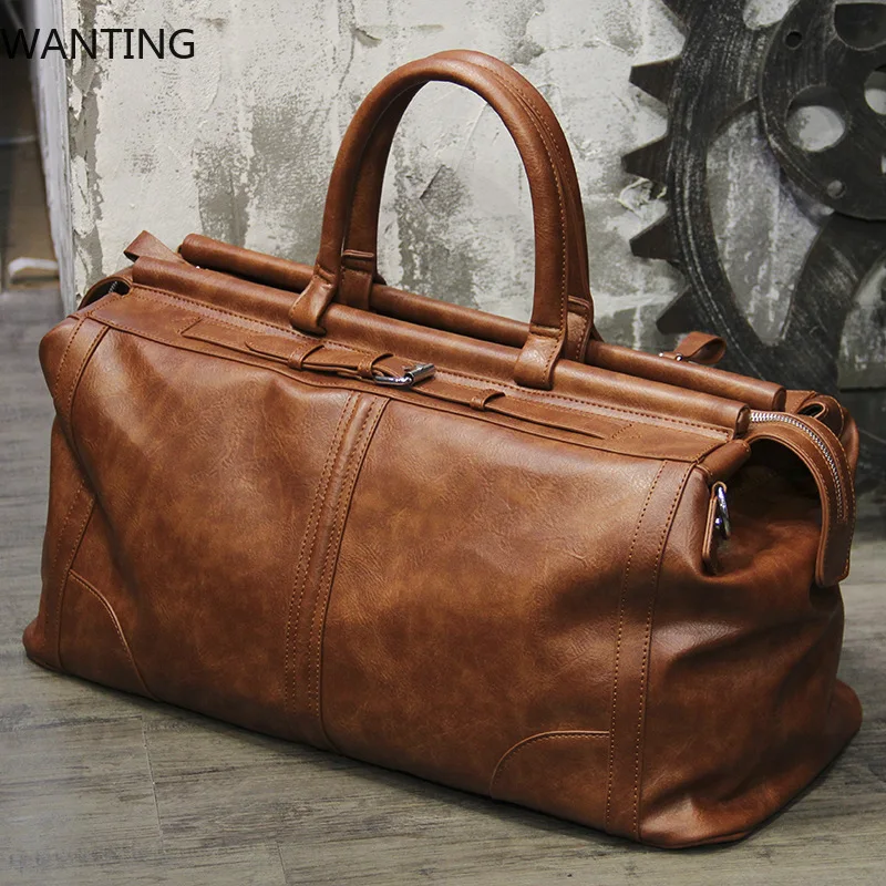 

Ретро модные мужские сумки, дорожные сумки, сумка через плечо, большая вместительная сумка для багажа, мужские сумки роскошного дизайна, мужская сумка для фитнеса