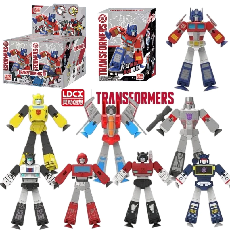 

Original LDCX Transformers Megatron Optimus Prime Figures Adsorption Autobots G1 Action Figure Suction Cup Toys Collectible Gift