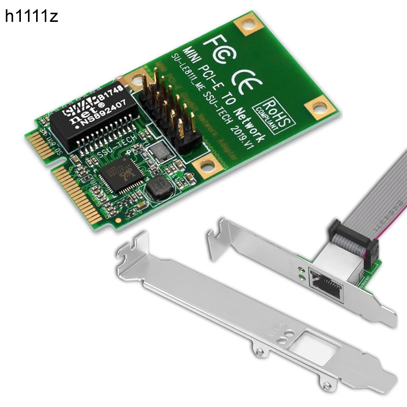 

NEW Network Cards Mini PCIE/M.2/NMVE Network Card 1000Mb Gigabit Ethernet 10/100/1000Mb RJ45 LAN Network Adapter for Computer PC