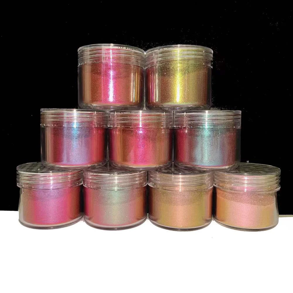 

25g Automotive color Shift pigment,Chameleon Pearl Mica Powder