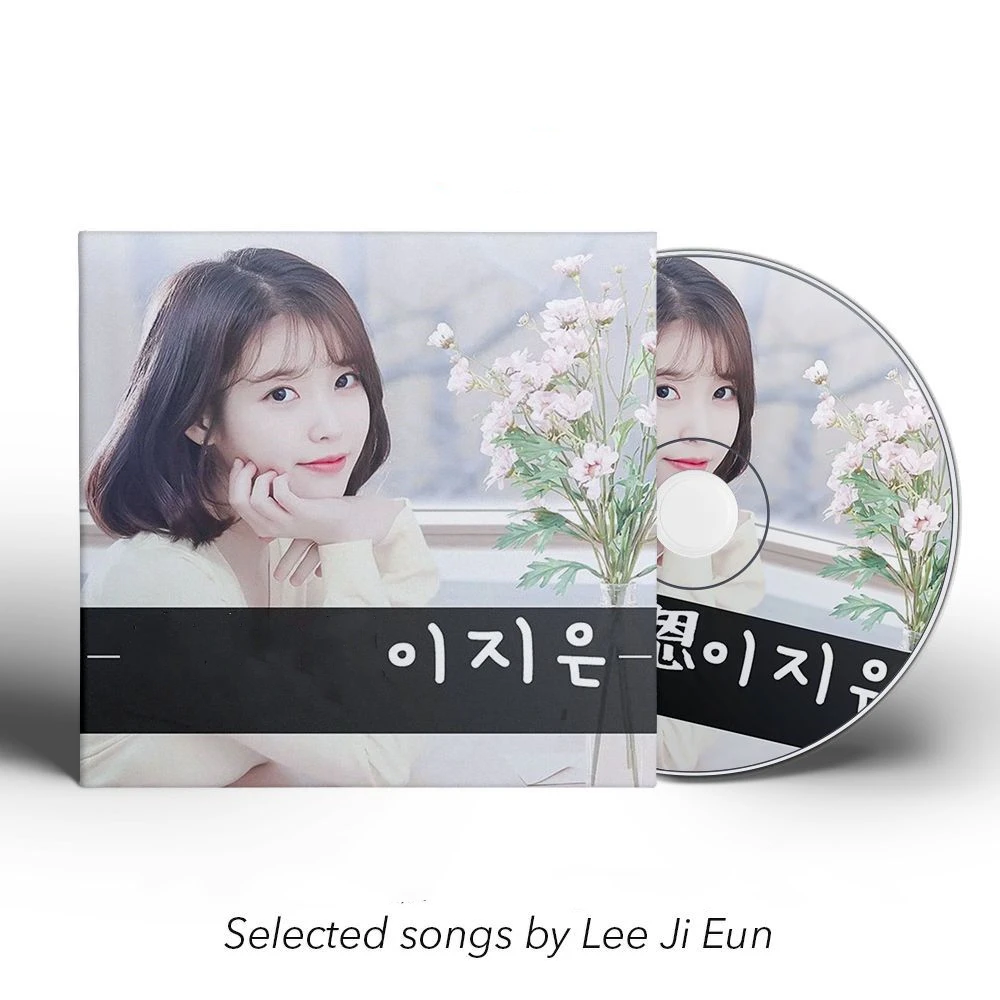 Pop Idol IU Lee Ji Eun Music CD 2023 Greatest Hits Album 3pcs Music Record Cosplay Walkman Car Soundtracks Box Collection Gifts