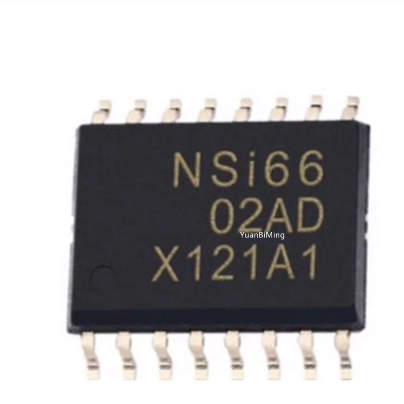 5pcs/lot NSI6602A-DSWR  Marking NSi66 02AD NSI6602A SOW-16（SOIC-16）High Reliability Isolated Dual-Channel Gate Drive