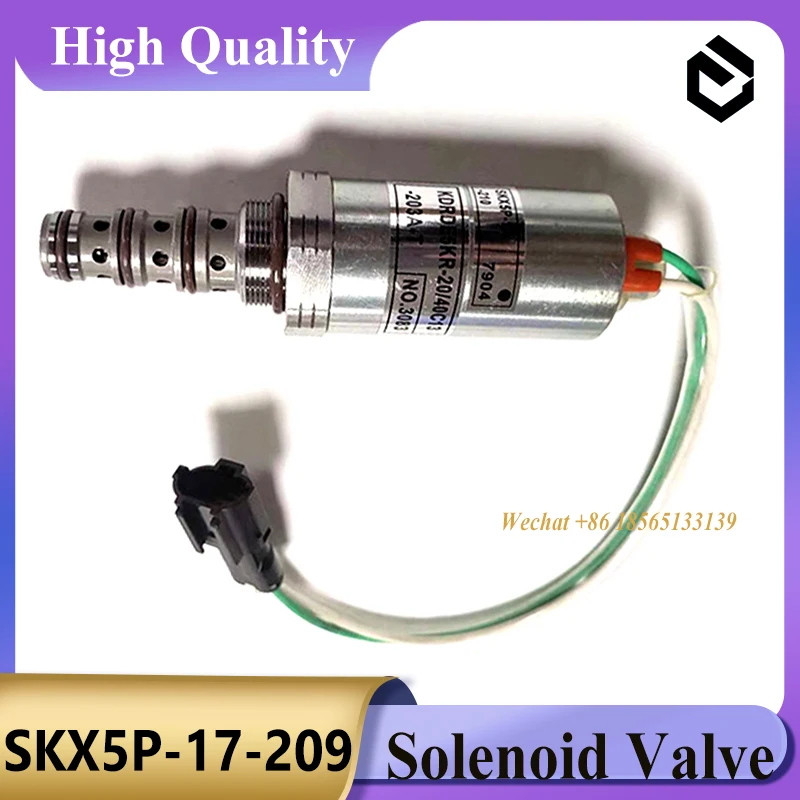 SKX5P-17-209 KDRDE5K-2040C04-109 Hydraulic Pump Solenoid Valve for EC210 EC240 EC290 EC360 Excvator Parts