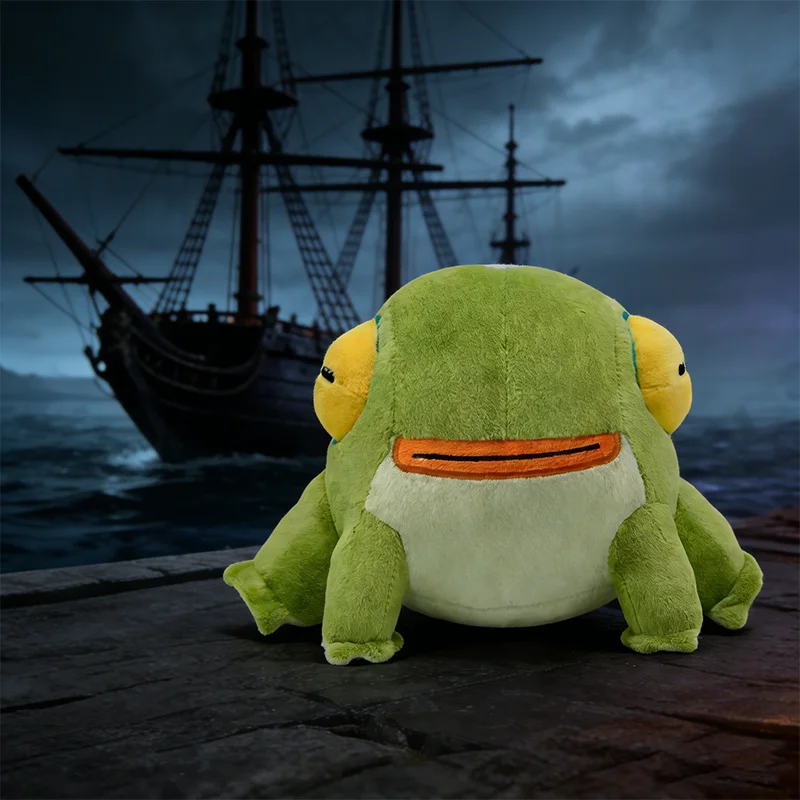

23CM New Cute Hades ll Frog Plush Toy Amphibious Frog Flincs Animal Game Anime Figure Soft Cartoon Hugging Toy Kid Birthday Gift