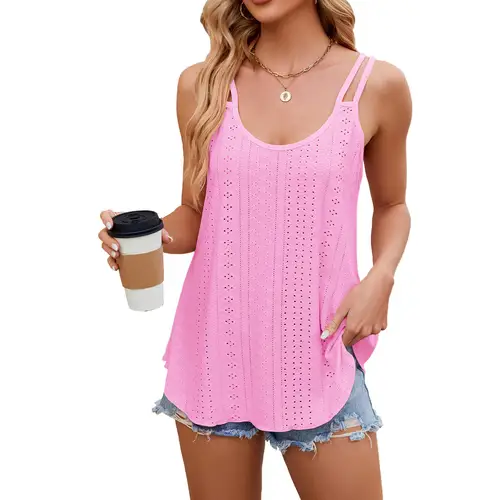 Women Summer Off Shoulder Sexy Vest Girl Fashion Top O Neck Streetwear Loose T Shirt Female Casual Sleeveless Tank Top - Image 9