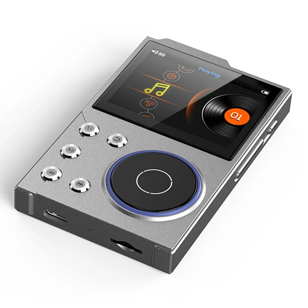 

Zinc Alloy Unibody Design DSD256 Lossless MP3 Player Built In Radio Music Player Lossless Music DSD256 Master Grade Sound