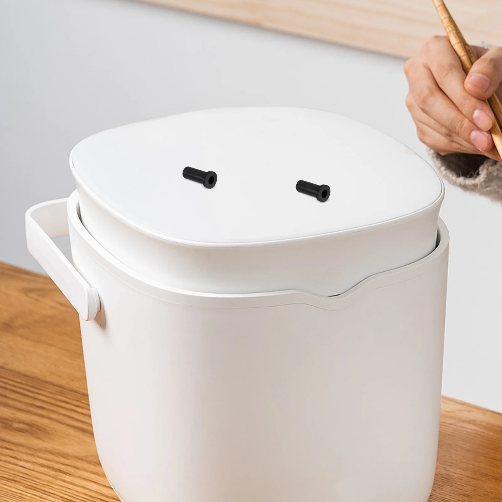 10 قطعة قواعد مطاطية مصدات جهاز طهي الأرز قدر الضغط منصات أجهزة المطبخ عدم الانزلاق العزل الحراري الحد من الضوضاء