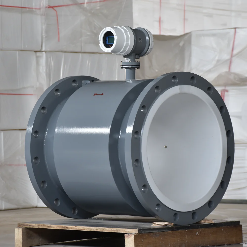 TLF 4-20mA Pulse Liquid 50 Caudalimetro 8 pollici LCD Misuratore di portata magnetico Acqua Medidor De Flujo De Agua DN25 Flusso elettromagnetico M