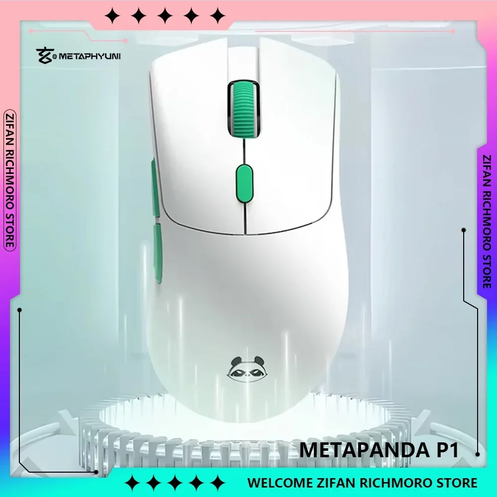 

Metapanda P1 PRO MAX 2,4G Беспроводная 3-режимная геймерская мышь PAW3395 Офисная мышь для киберспорта P1 Настраиваемая мышь 26000 точек на дюйм Мыши Подарки
