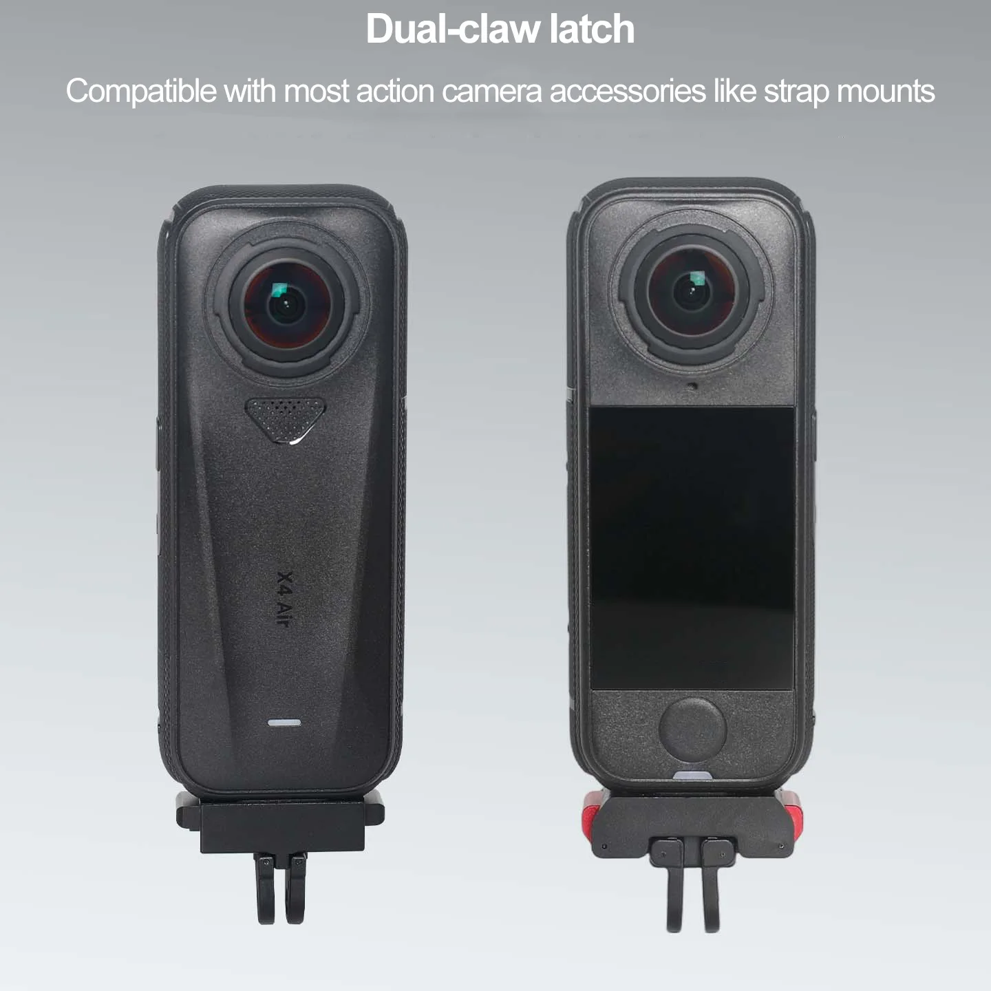 

Magnetic Quick Release Adapter Mount for insta360 X4 Air,Camera Stand Mount Adapter 1/4 Thread Expansion Mount Fixed Holder Base