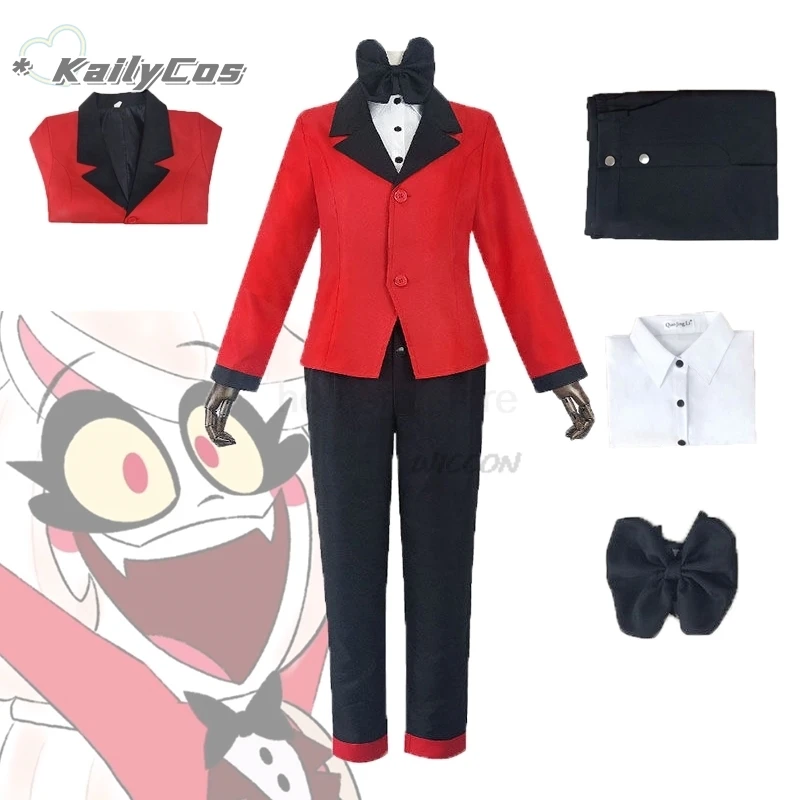 

Costume Hazbin cos Hotel CHARLIE Anime Suit Uniform Outfit Halloween Carnival Costumes Halloween Costumes for Women suit cos