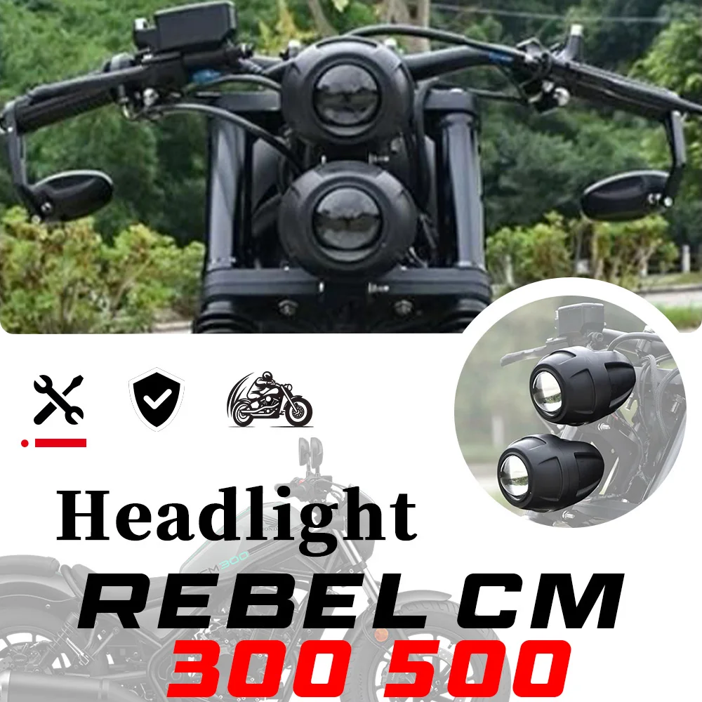 

Headlights REBEL CM300 CM500 Retro Wolverine Dual Headlight Assembly 300cm 300 cm CM 500 500CM CM 300 500cm