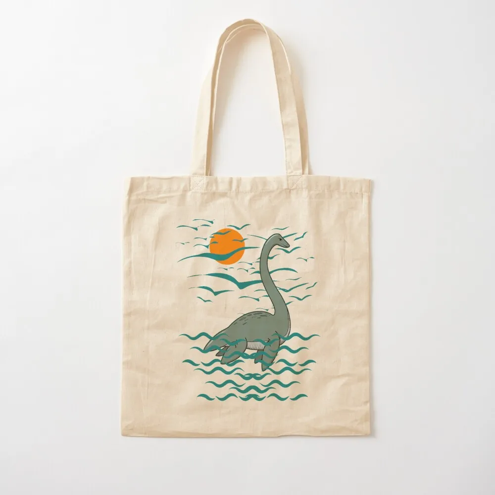 Loch Ness Monster Nessie Cryptid Scottish Lake Scotland Souvenir Gift Tote Bag