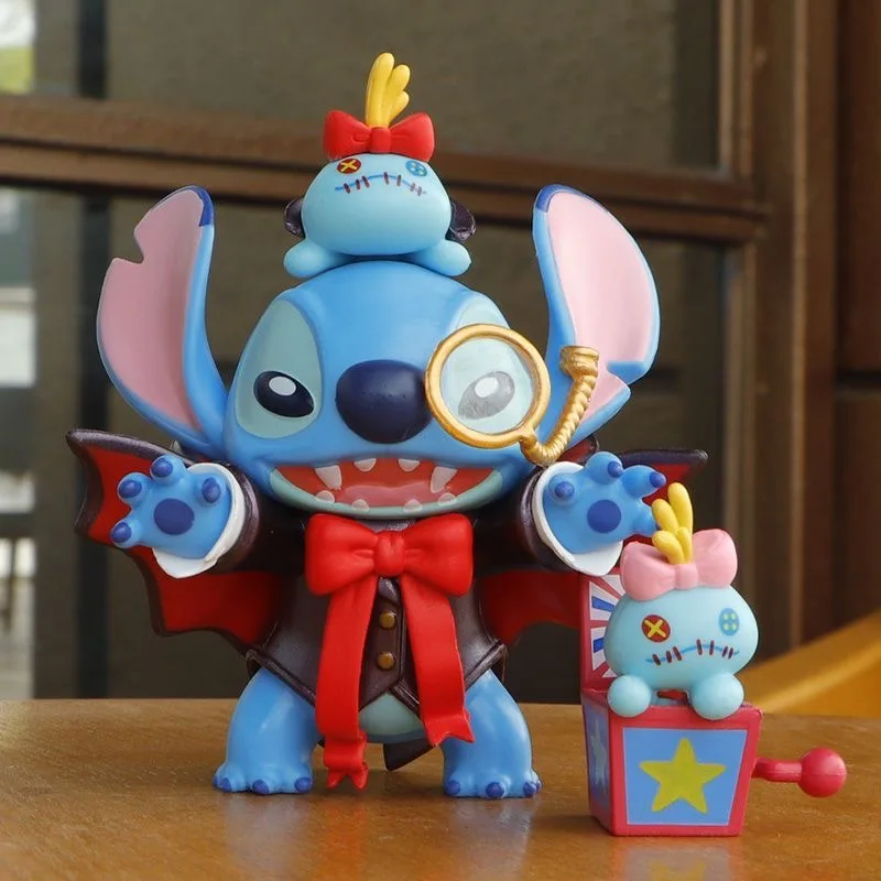 جديد 6 قطعة بين النجوم طفل لطيف عروسة كارتون لعبة بولي كلوريد الفينيل أنيمي الشكل سطح المكتب زخرفة Kawaii موضة غرفة الديكور هدايا عيد