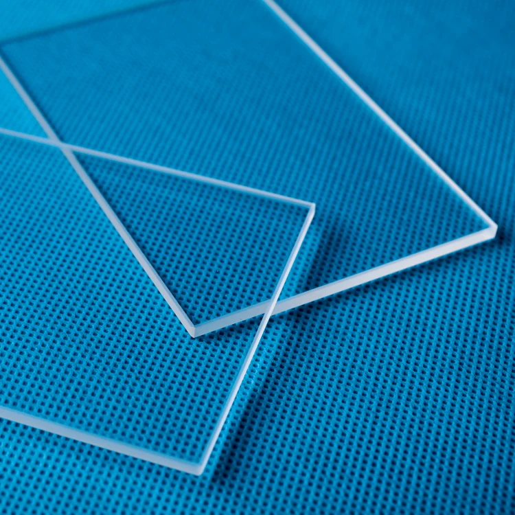 JGS2 Personalizzazione Disco in vetro Piastra al quarzo Scivolo in vetro al quarzo con silice fusa per laboratorio