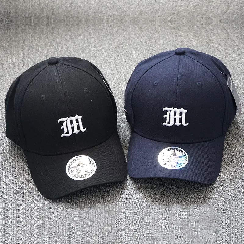 피티드 풀 스트레치 클로즈드 캡 모자 레터 M 플렉시블 빌 뉴 트러커 남성용 플렉스 아빠 모자 힙합 야구 스냅백 썬 바이저 에라