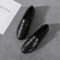 Spring Autumn Ladies New Small Leather Shoes Vintage Versatile Loafers British Style Fashion Anti Slip Shoes Casual Women's Flat - Image 2