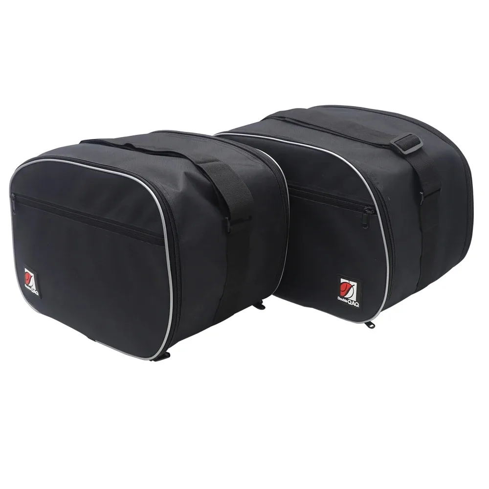 Wewnętrzna torba do sakw motocyklowych, organizer do sakw bocznych GIVI V35 V 35, czarna wkładka do przechowywania akcesoriów.