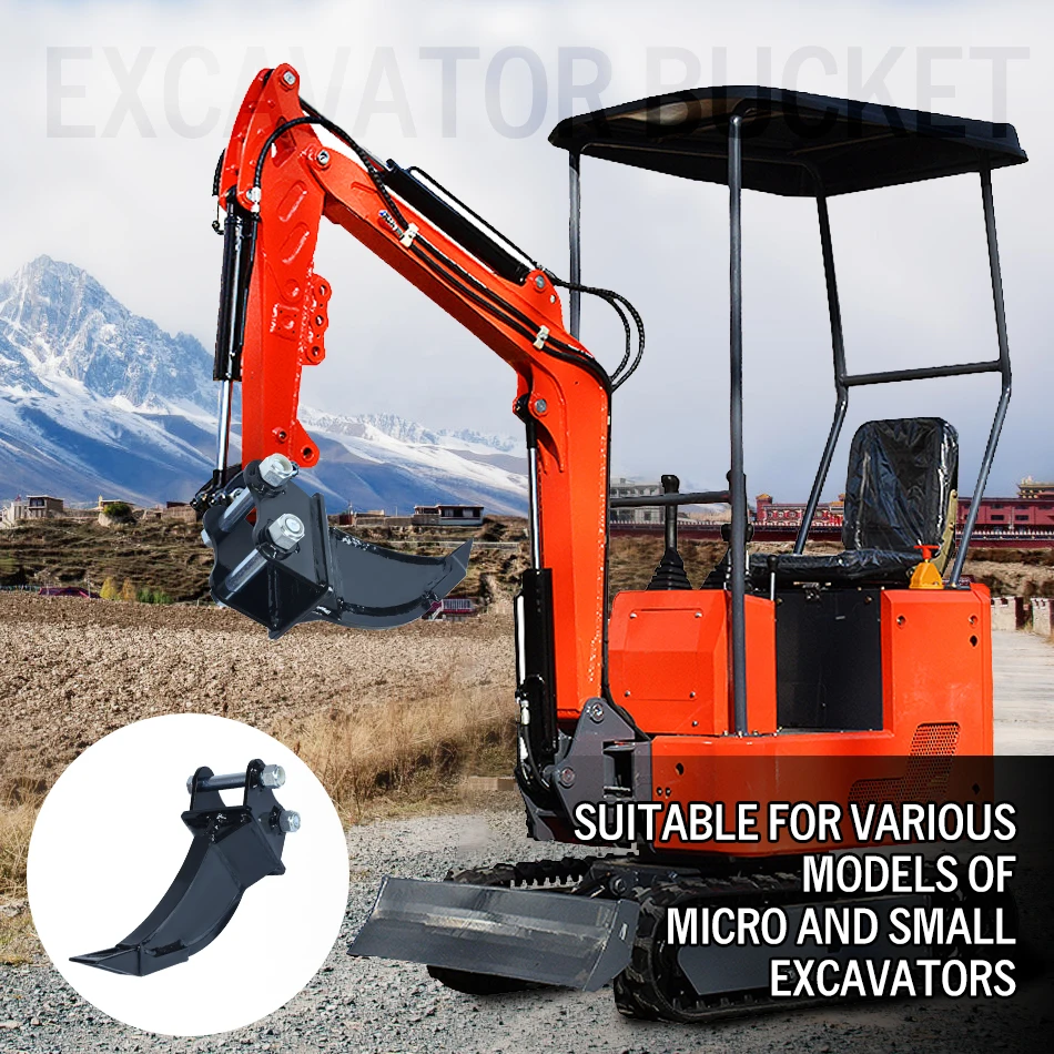 ミニショベル用リッパー、掘削機用緩土アタッチメント、土壌リッパー、土壌破砕機（農業、果樹園、庭園、粘土、凍土用）