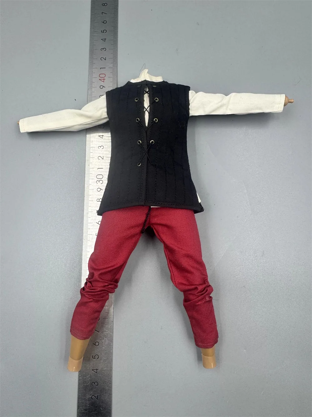 

HAOYUTOYS HHMODEOL COOMODEL Масштаб 1/6, винтажный костюм старинного воина-стражника с пальто для фигурки 12 дюймов