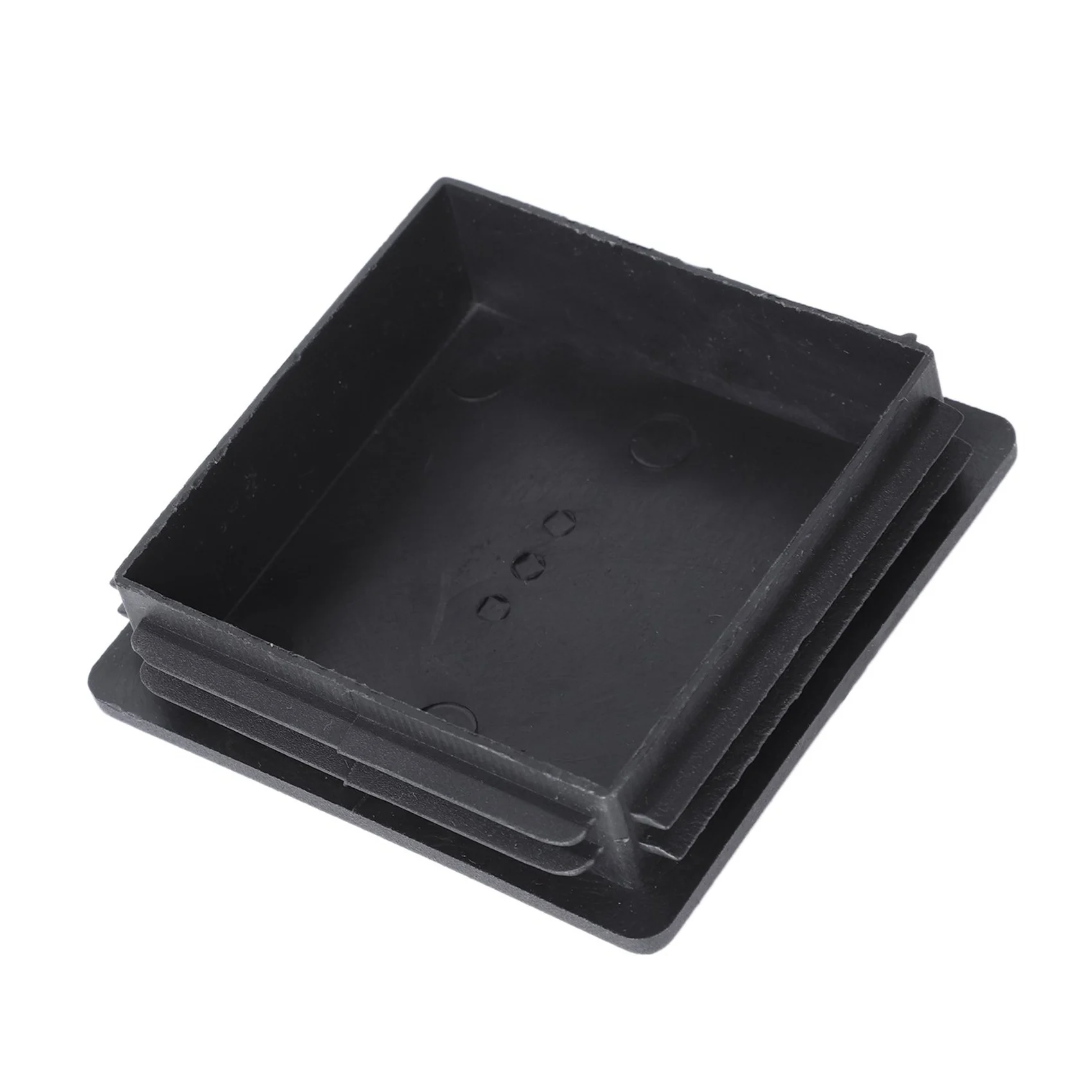 AB47-80 mm x 80 mm quadratische Kunststoffkappen, Rohreinsätze, Endstopfen, 6 Stück