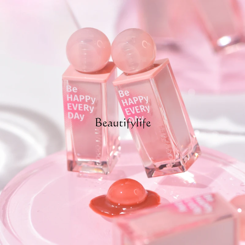 Small Ice Hockey Mirror Water Light Lip Lacquer Women's Lipstick Glass Lip Cheap