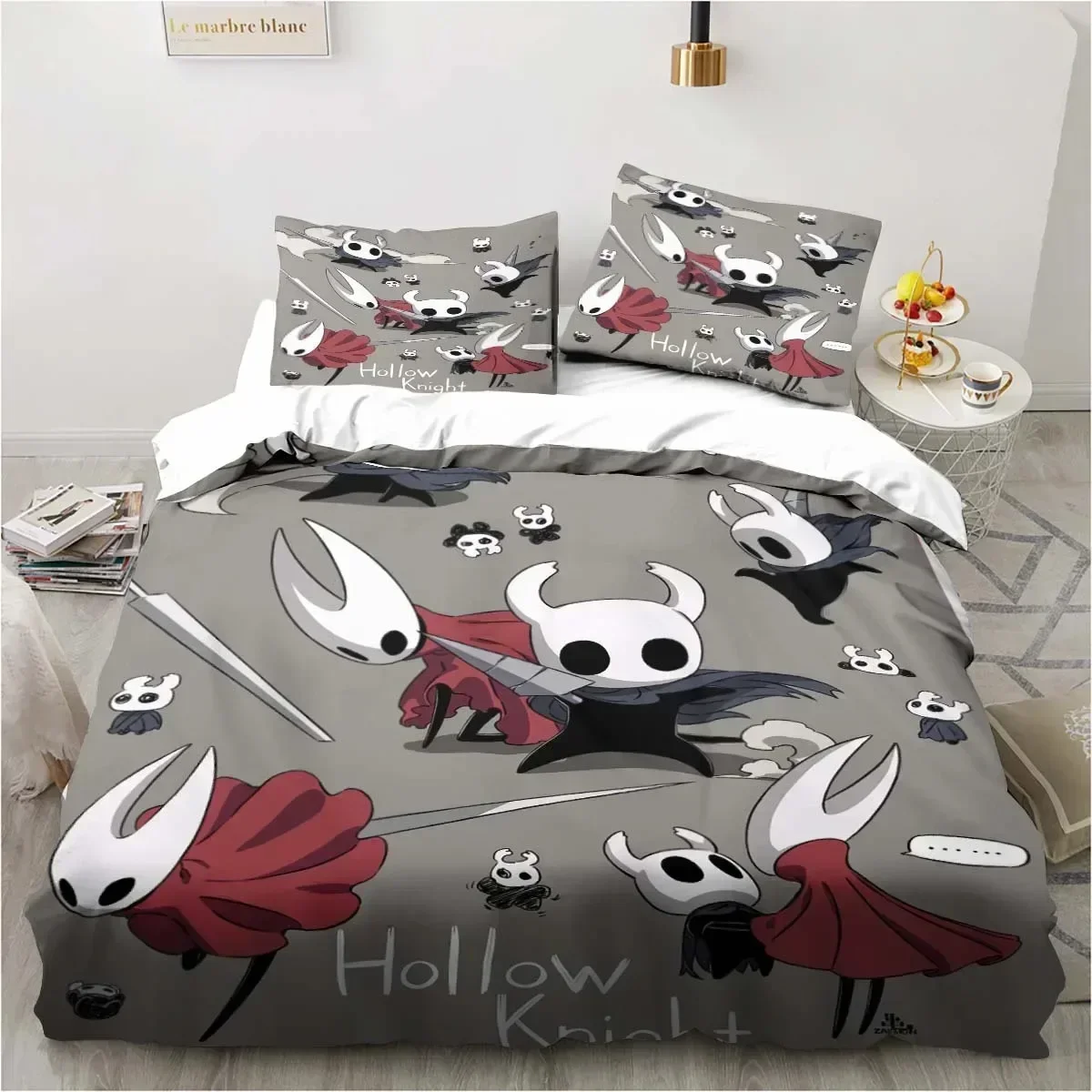 Game Hollow Knight 3D Print Comfortable Duvet Cover Set Pillowcase Room Decoration Home Textile Hollow Knights Duvet Cover Set