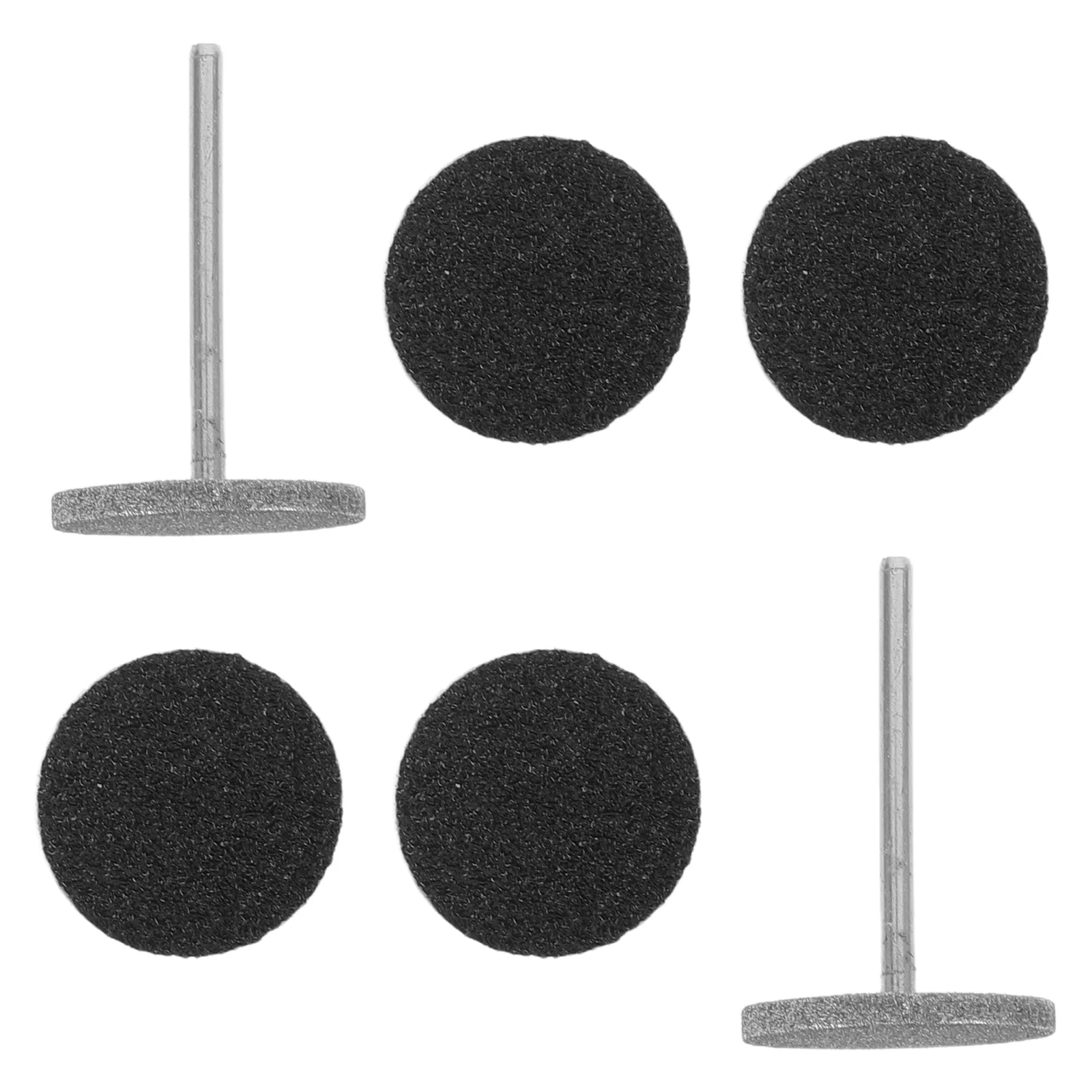 

2Pcs Nail Drill Sanding Disc Bits Replaceable Sandpaper Buffing Discs Flat Circular Nail Drill Attachments for Manicure Pedicure