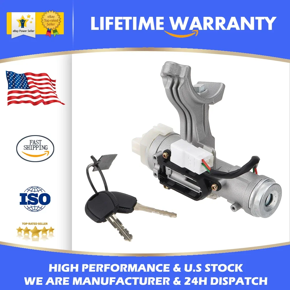 

Для KIA RIO 2006-2009: Замок зажигания с 2 ключами, артикул 819001GB00