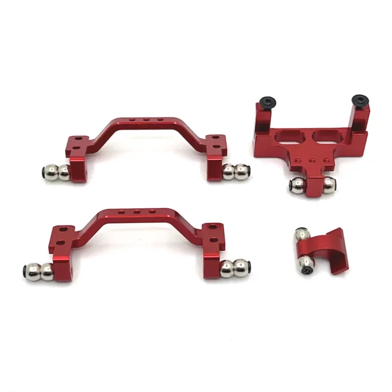 

Metal Upgrade Front and Rear Pull Rod Mount Servo Fixed Seat For WPL 1/16 C64 RC Car Parts