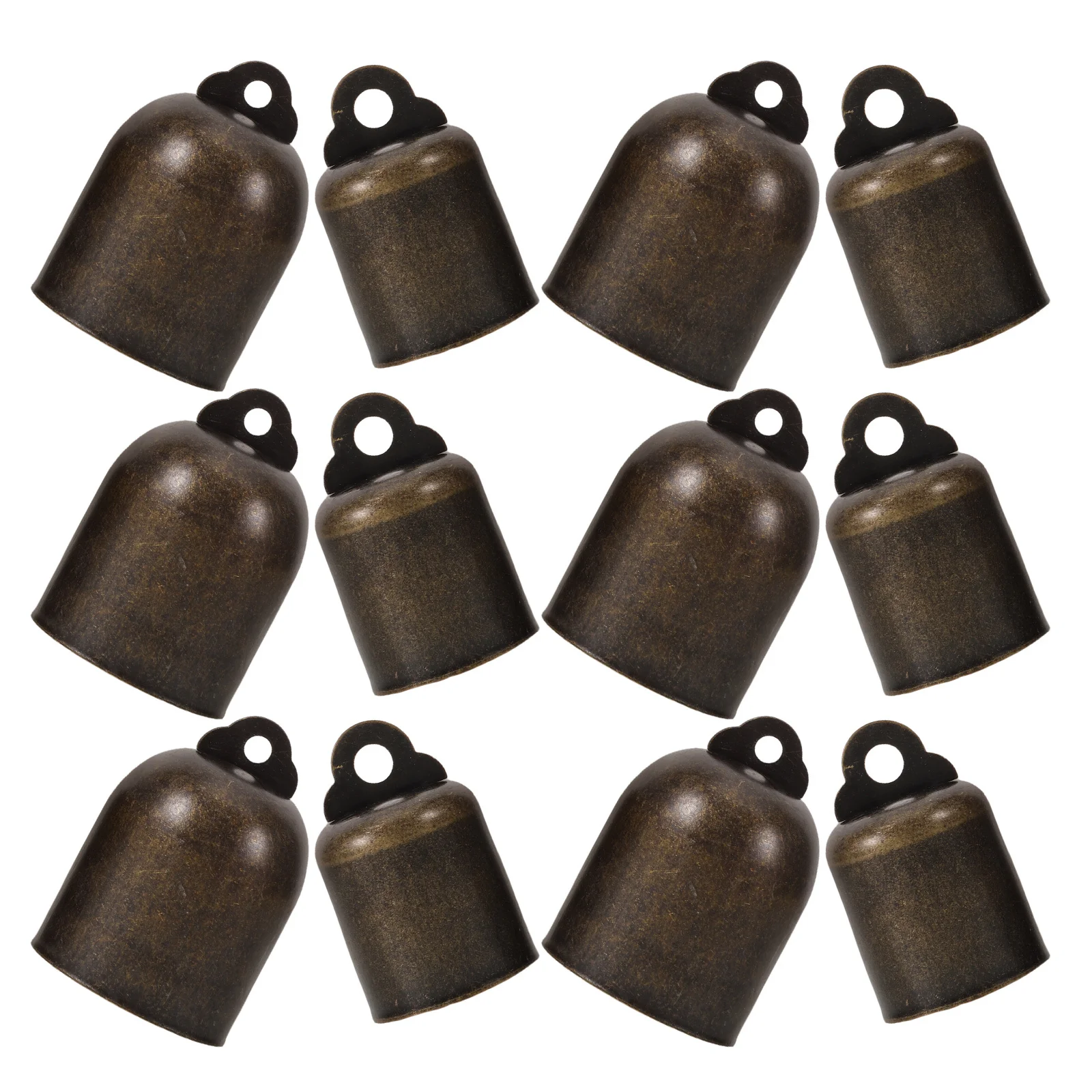 

20pcs Metal Hanging Bells Iron Craft Vintage Decorative Bell For Outdoor Garden Porch Rustic Decoration Festival Wind Chime