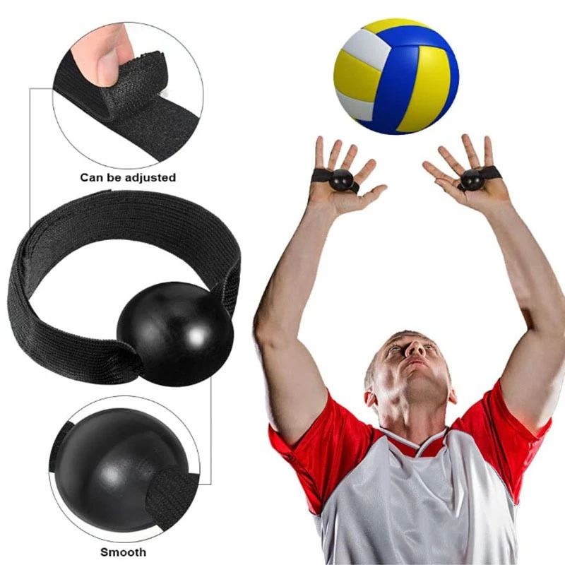 1pc Volleyball Training Aid Tool Kids Skill Professional Finger Gesture Correction Strap Rugby Accessory Enhancing Catch Ability