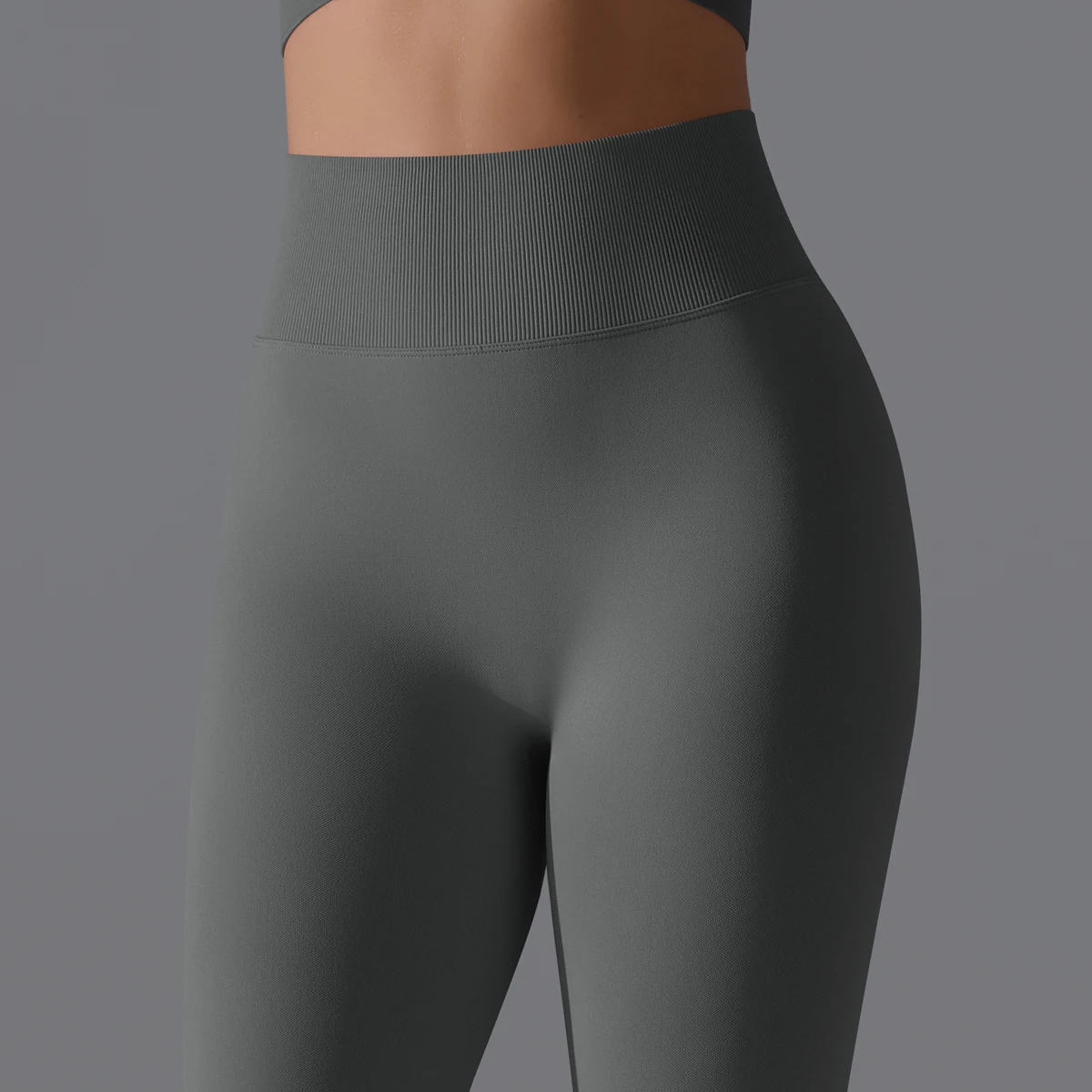 Leggings de Yoga sans couture pour femmes, Sexy, taille haute, contrôle du ventre, froissé, levage des fesses, pantalons d'entraînement, Sports de plein air, Fitness