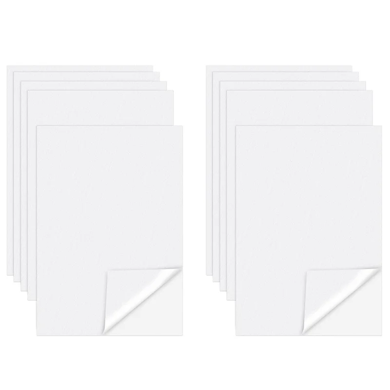 B48A Stick & Stitch Embroidery Paper For Embroidery Dissolvable Embroidery Transfer For Transferring Embroidery Patterns 10PC