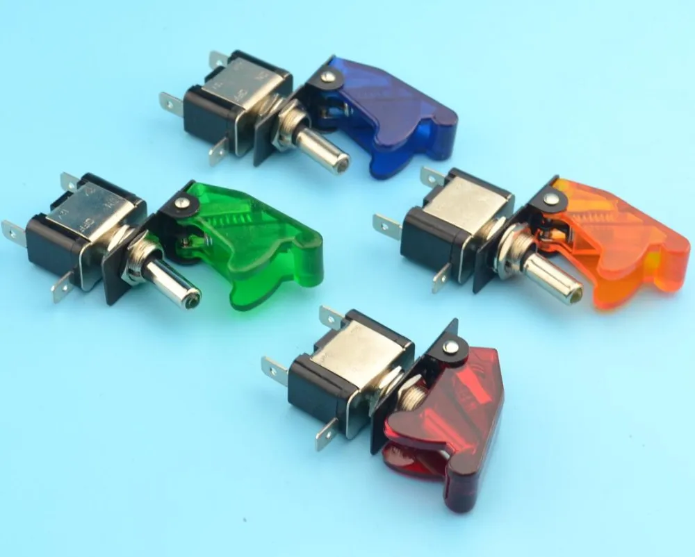 

12 В 20 А автомобильный автомобильный чехол светодиодный светильник SPST тумблер кулисный переключатель управление включением/выключением прочный