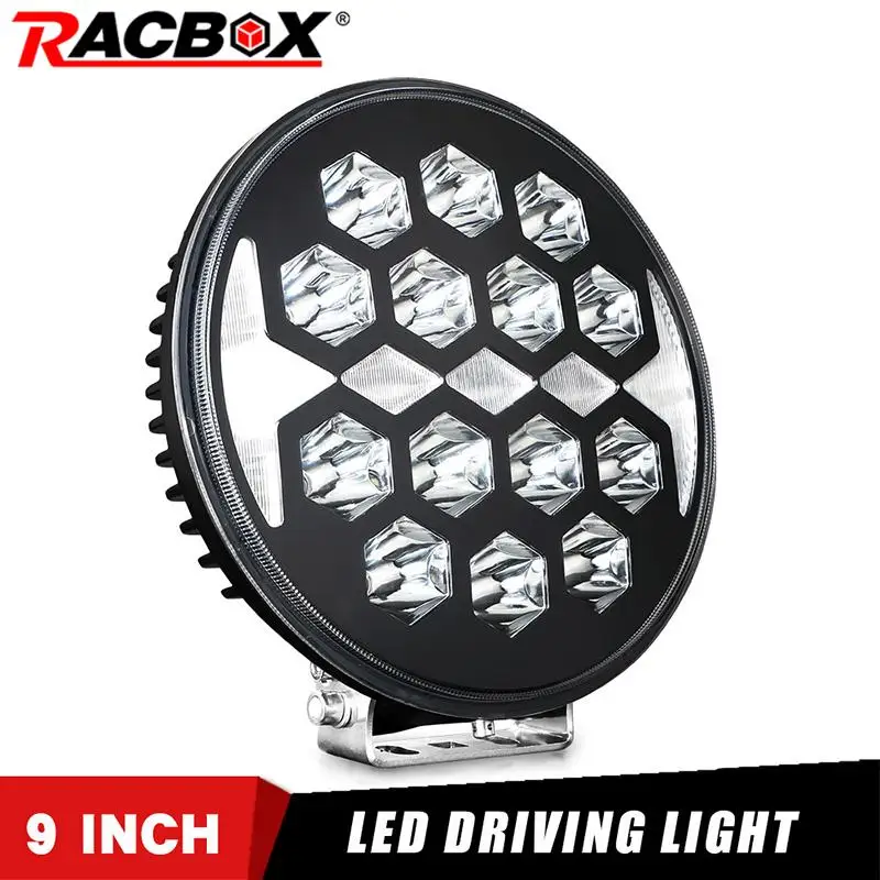 

9 inch LED Work Light 150W Off Road 4x4 Driving Light DRL Round Headlight Spot White 6000K For Jeep Truck ATV UAZ RV 4WD 12V 24V