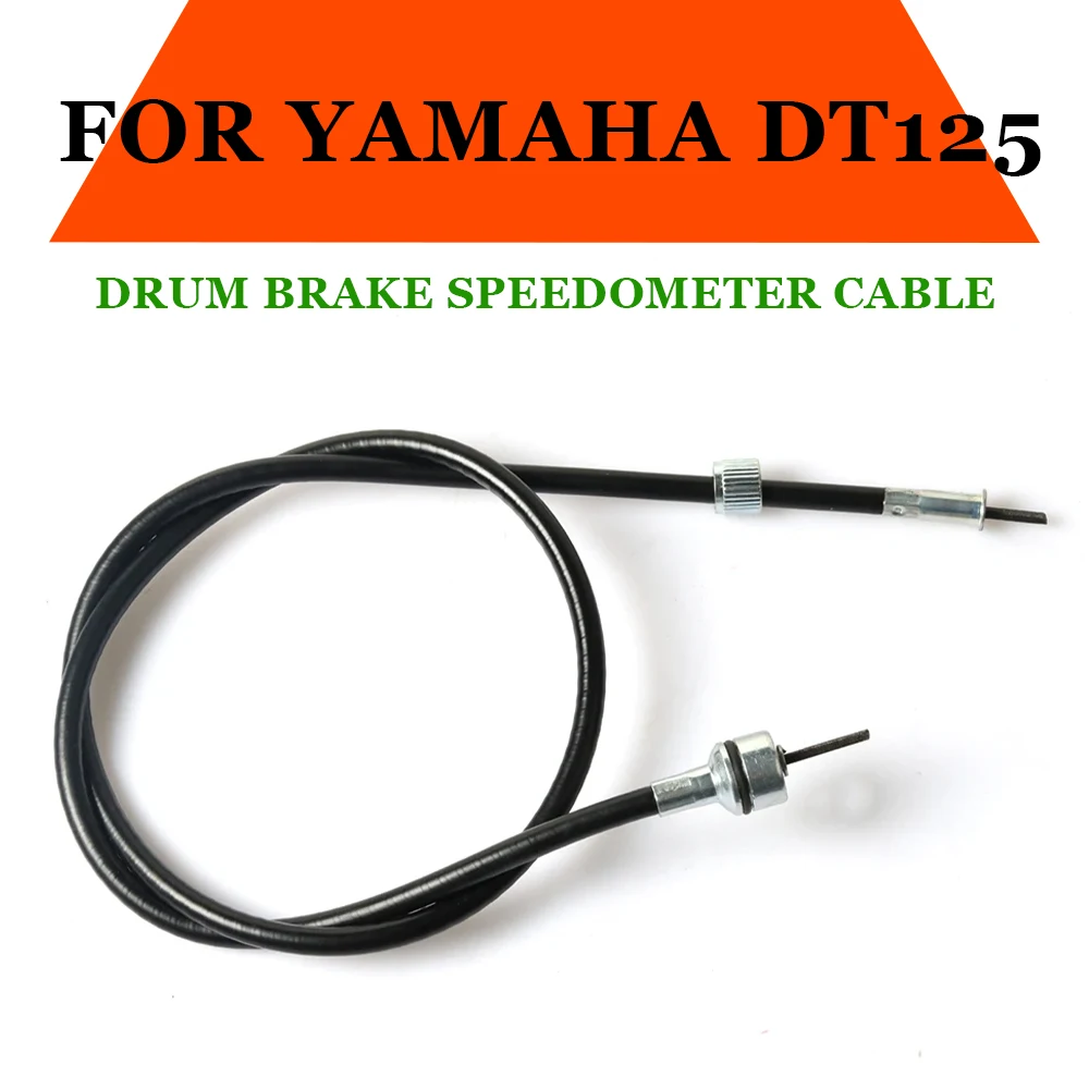 Speedometer Cable Assembly For YAMAHA DT125 DT 125 Drum Brake Mileage Cable Motorbike Speed Gear Cable Assy Accessories Parts