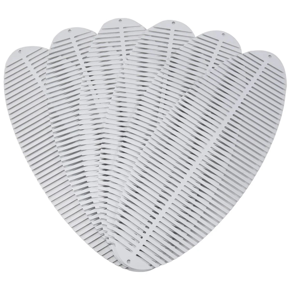 Éolienne à sublimation pour décoration de salle de bain, hélice 3D vierge, ornements d'art de cour et de jardin, 6 paquets, 10 po