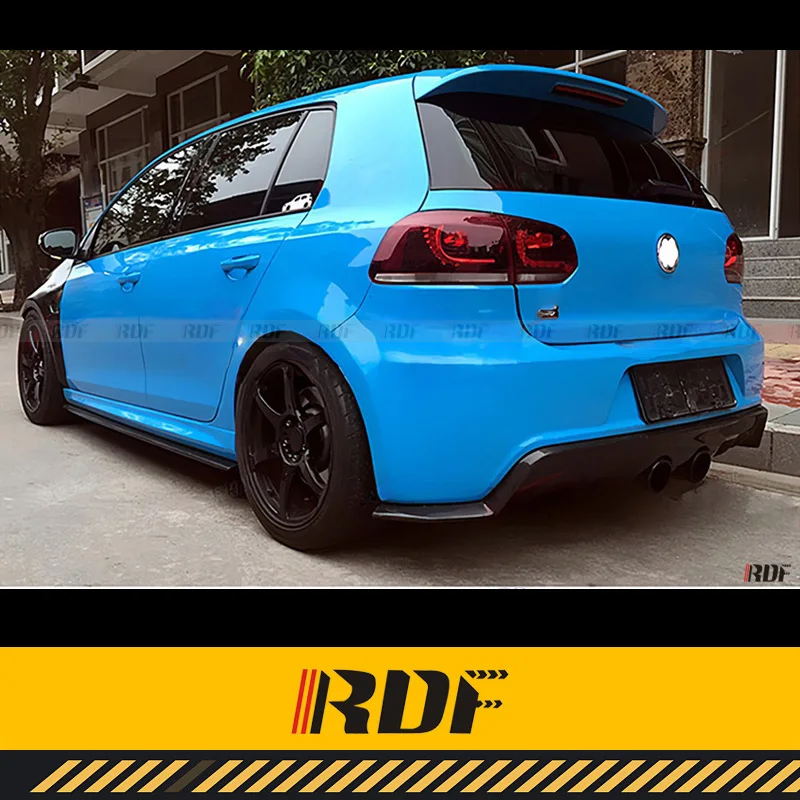 Suitable for  VW GOLF 6 GTI R20 R Volkswagen GOLF 6 GTI R20 R Carbon fiber Exot Rear Lip   Rear Spoiler