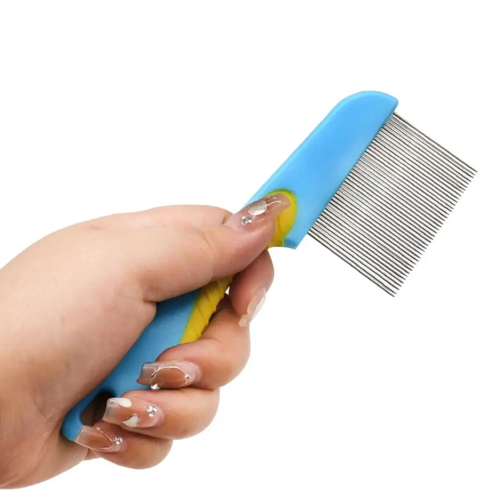 Durable Self Cleaning Dog Grooming Comb Cute Portable Hair Remover Brush Multicolour Pet Cleaning Grooming Tool Pet