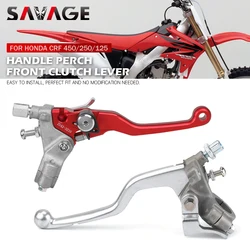 Clutch Lever Handle Perch For HONDA CRF 250R 250X 450R 450X CR 125R CR250R CRF250R CRF450R CRF250X CRF450X Motorcycle Handlebar