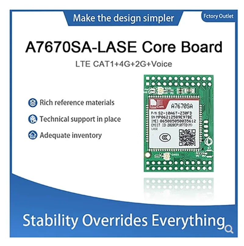 

SIMCOM A7670SA-LASE- Макетная плата LTE CAT1 4G+GPRS