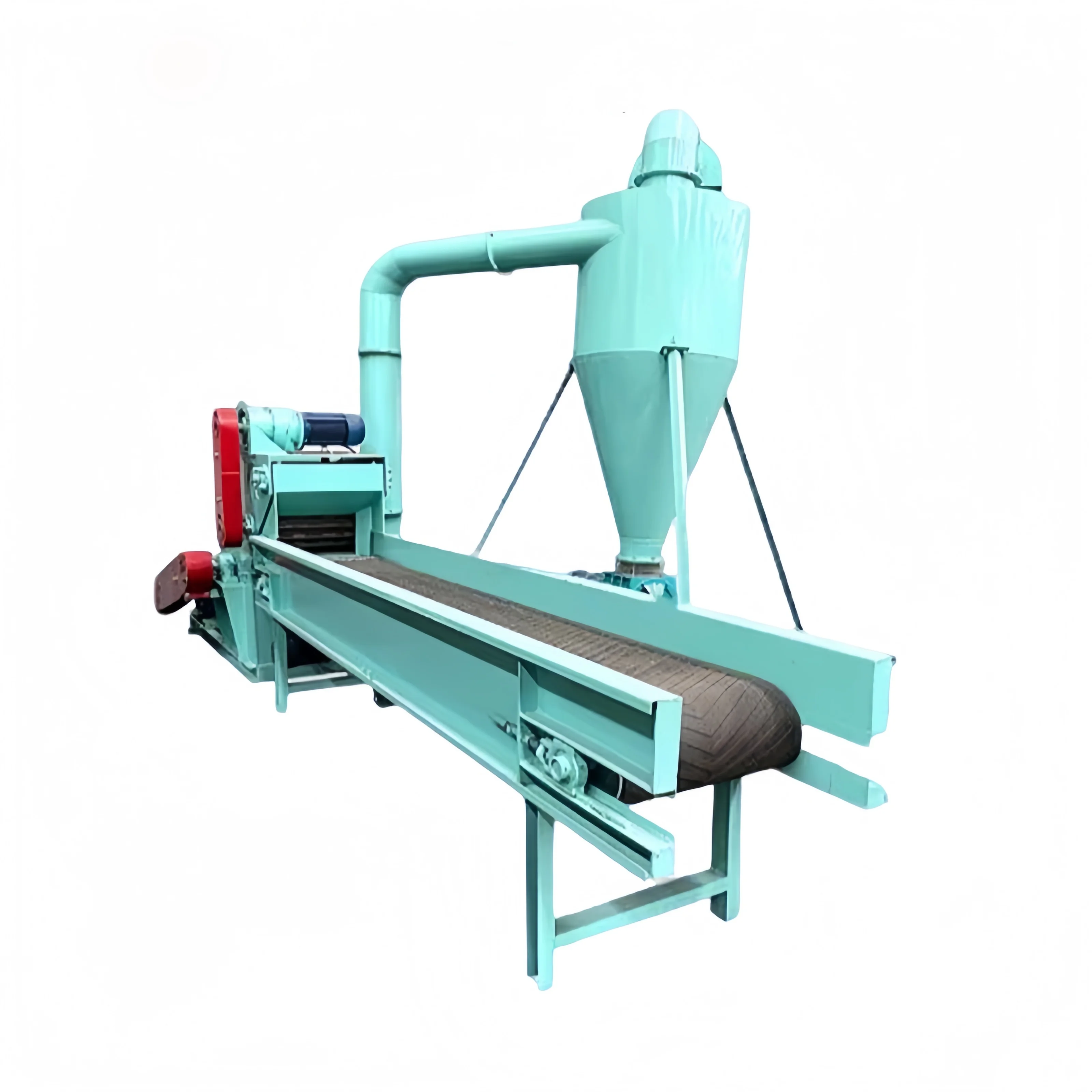 Mobile Forced Feed Wood Chipper Efficient Sawdust Making Machine For Broken Wood Branches