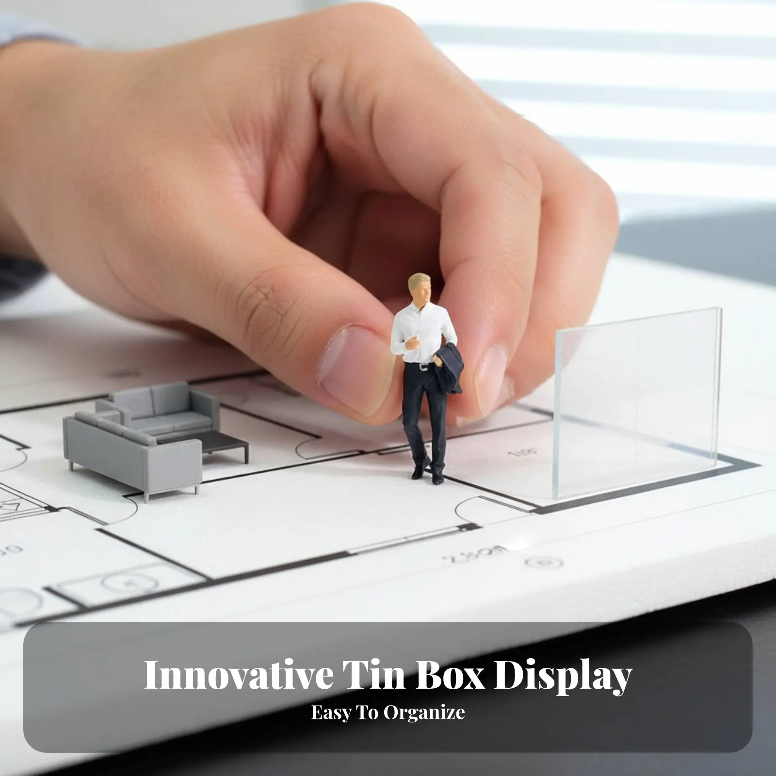 

Tiny Human Model Collectible Realistic Miniature Person Hand-Painted Miniature Person Highly Detailed for Collectors, Dioramas