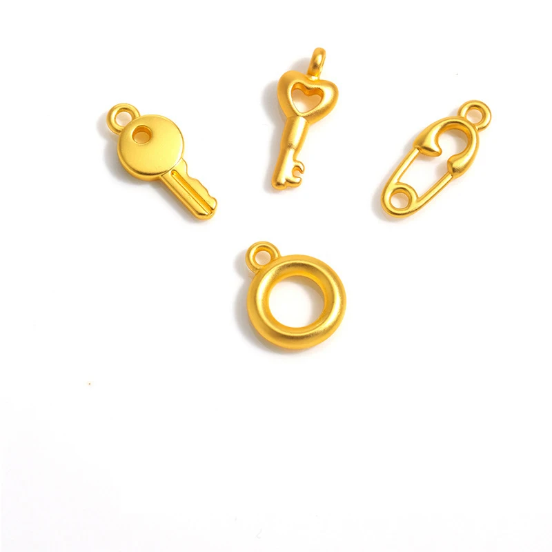 New Diy Key Pin Gourd Bell Love Jewelry Hip Hop Versatile Beads Accessories Gift Wholesale