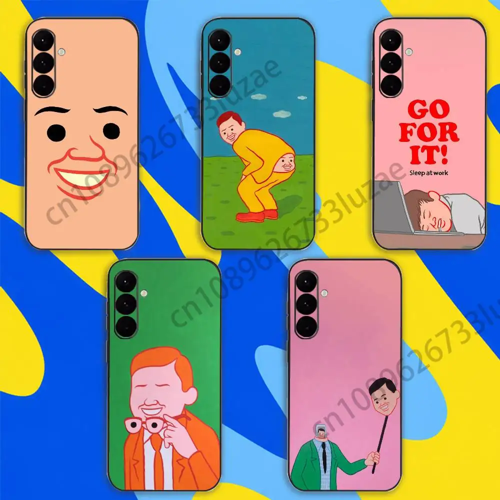 Joan C-Cornella Funny Phone Case For Samsung Galaxy A10 A11 A12 A13 A21 A30 A31 A32 A71 A73 Note Shockproof Silicone Cover