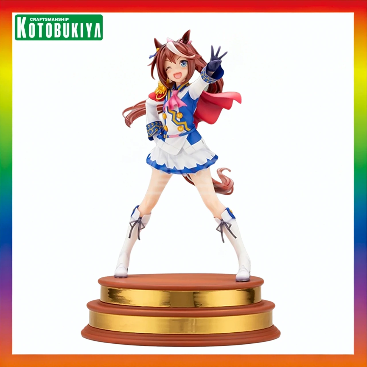 

In Stock Original KOTOBUKIYA PrettyDerby Tokai Teio Animation Figures Models Collection Gifts Toys