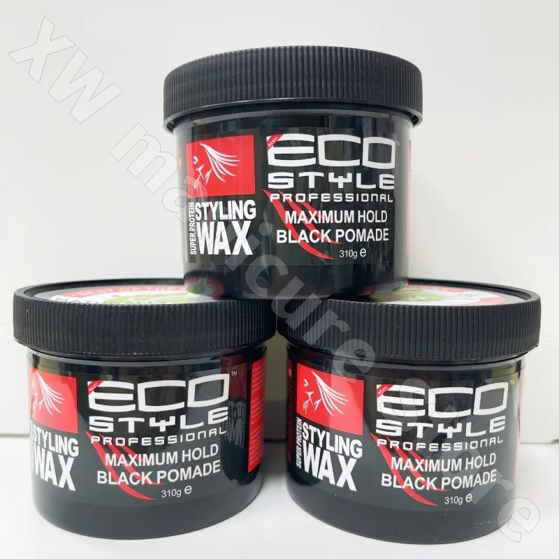 Style Professional Maximum Hold Black Pomade Black Pomade Repair and Nourishing Softness and Strongness Reduce Hair Break 310g